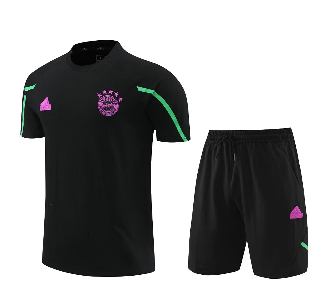 AAA Quality Bayern Munich 24/25 Black/Purple Training Kit Jersey